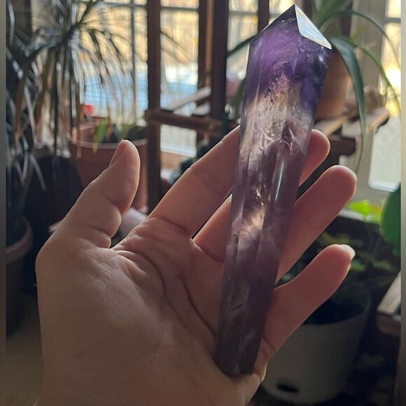 🛑SOLD🛑6” High Quality Amethyst Crystal Root Wand - Picture 5 of 12